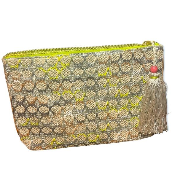 SOLD SOLD Miss Albright for Anthropologie - multicolored clutch with tassel - Picture 3 of 7